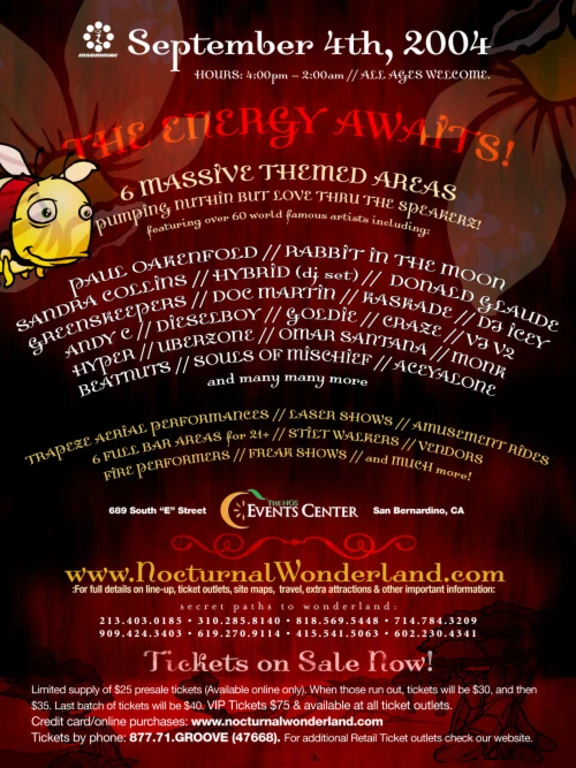 Nocturnal Wonderland 2004