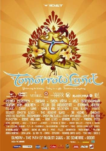 Tomorrowland 2005 festival poster