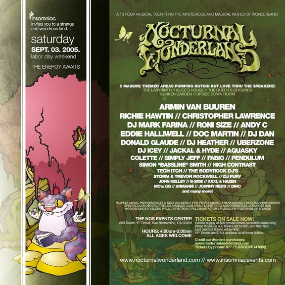 Nocturnal Wonderland 2005