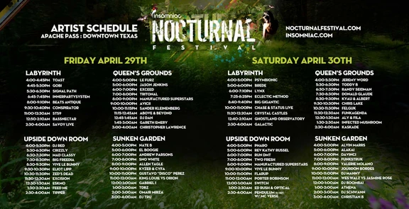 Nocturnal Festival Texas 2011