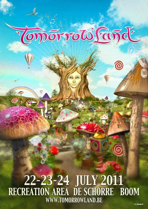 Tomorrowland 2011 festival poster