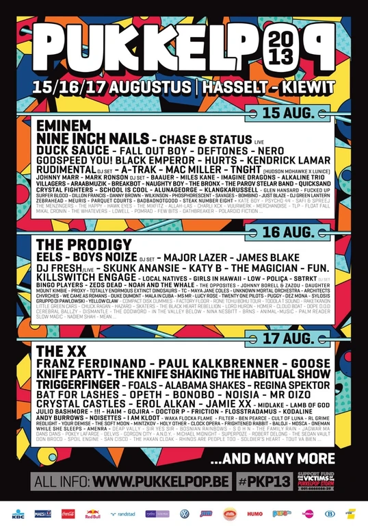 Pukkelpop 2013
