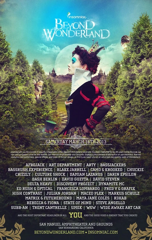 Beyond Wonderland Bay Area 2013