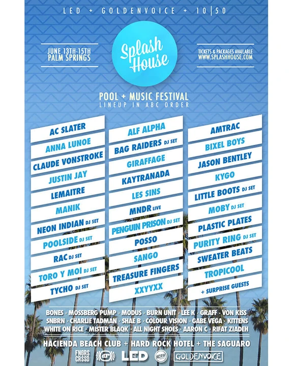Splash House 2014 June
