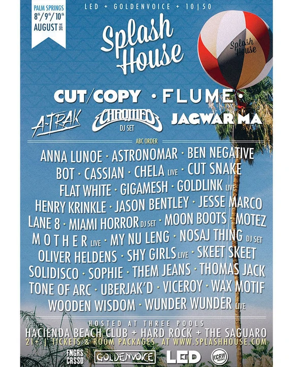Splash House 2014 August