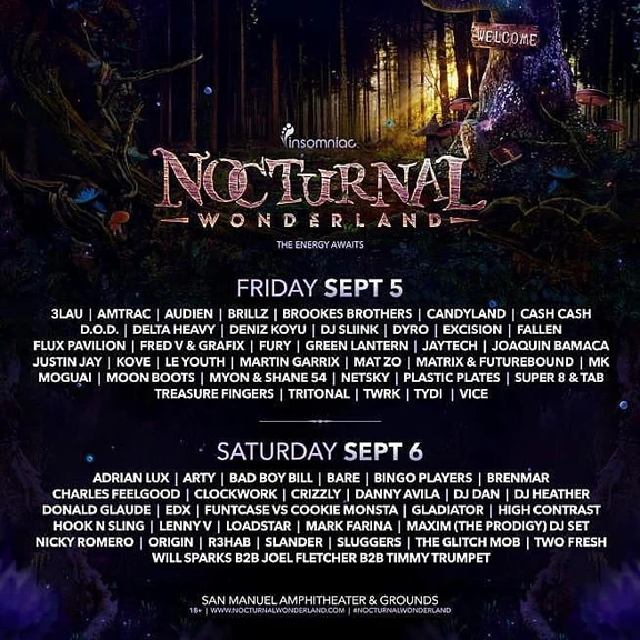 Nocturnal Wonderland 2014