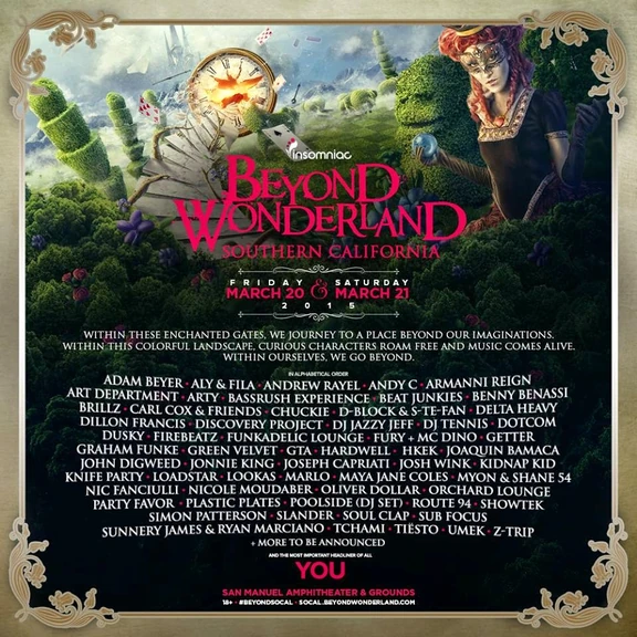 Beyond Wonderland SoCal 2015