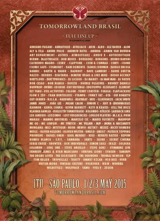Tomorrowland Brasil 2015