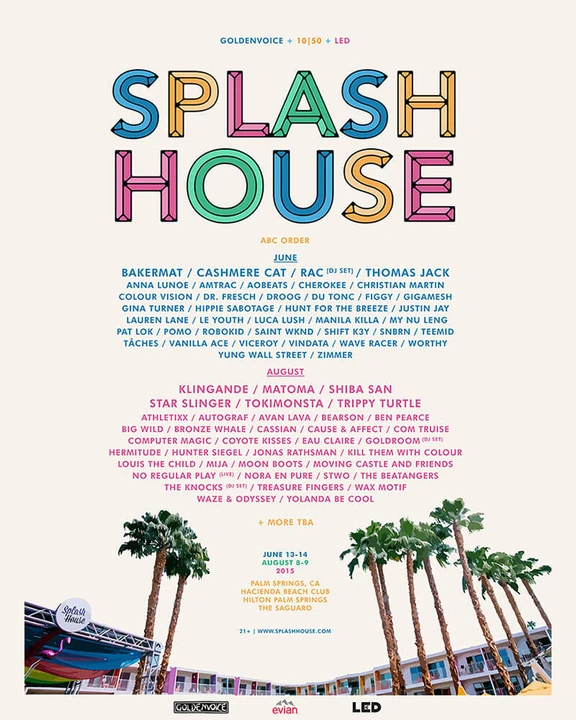 Splash House 2015 June