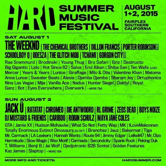 Hard Summer 2015