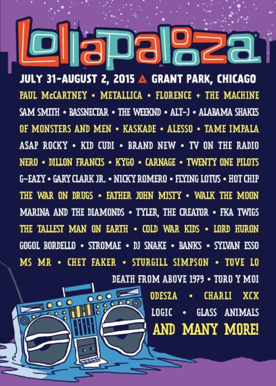Lollapalooza 2015