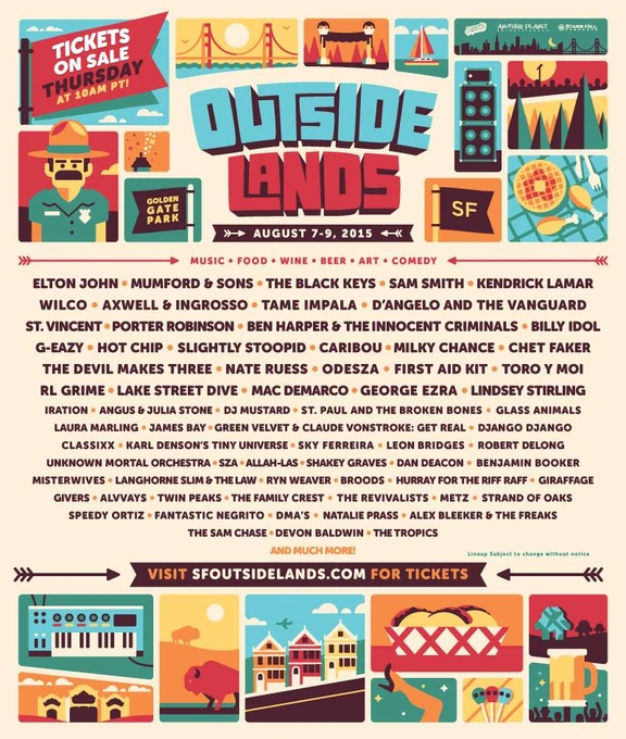 Outside Lands 2015