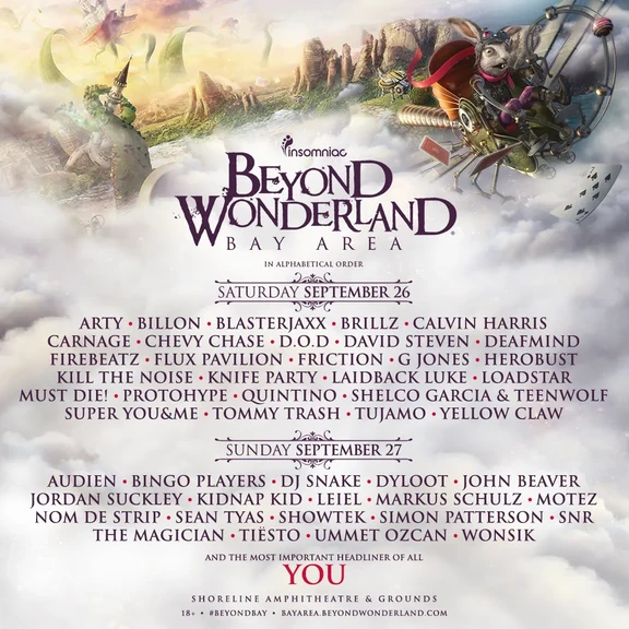 Beyond Wonderland Bay Area 2015
