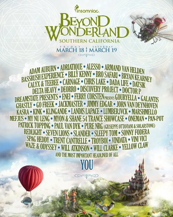 Beyond Wonderland SoCal 2016