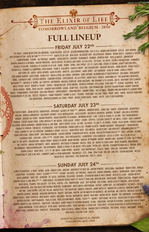Tomorrowland 2016
