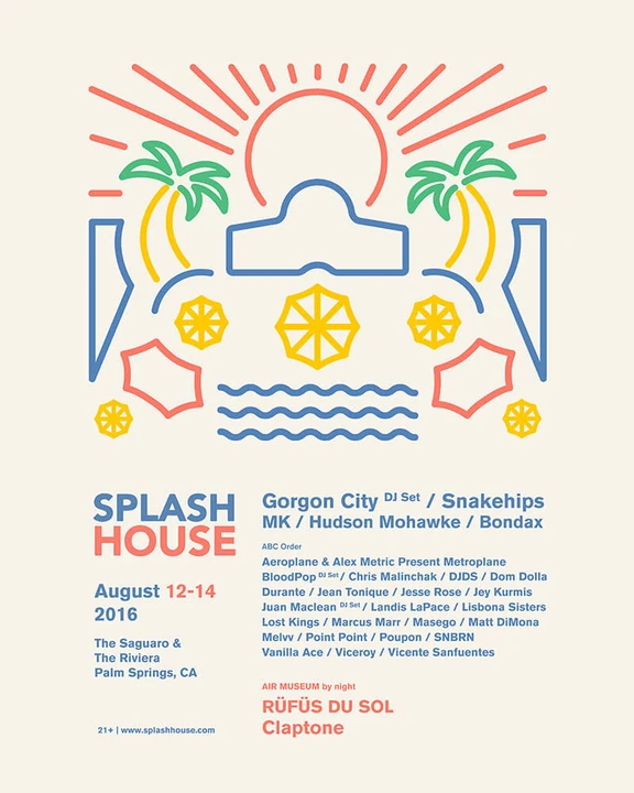 Splash House 2016 August