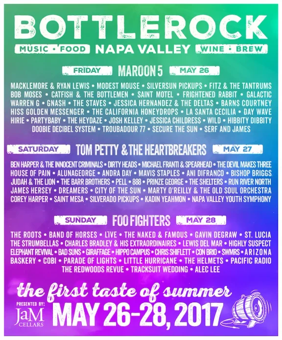 BottleRock Napa Valley 2017