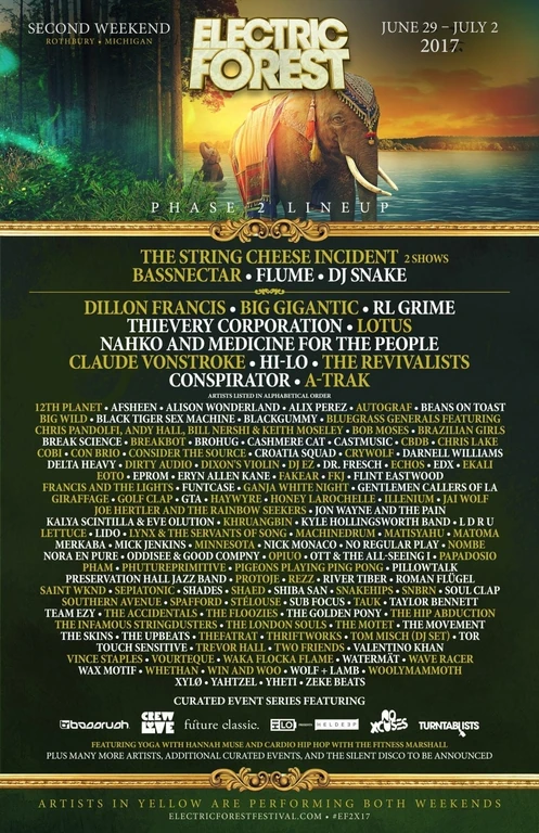 Electric Forest 2017 W1