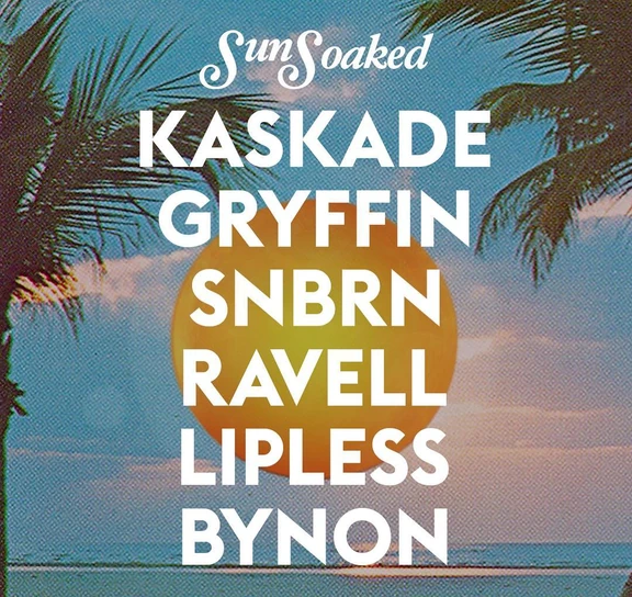 Sun Soaked 2017 festival poster