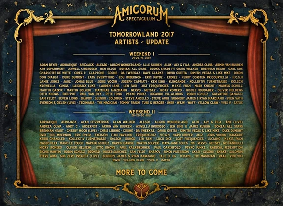 Tomorrowland 2017 W1