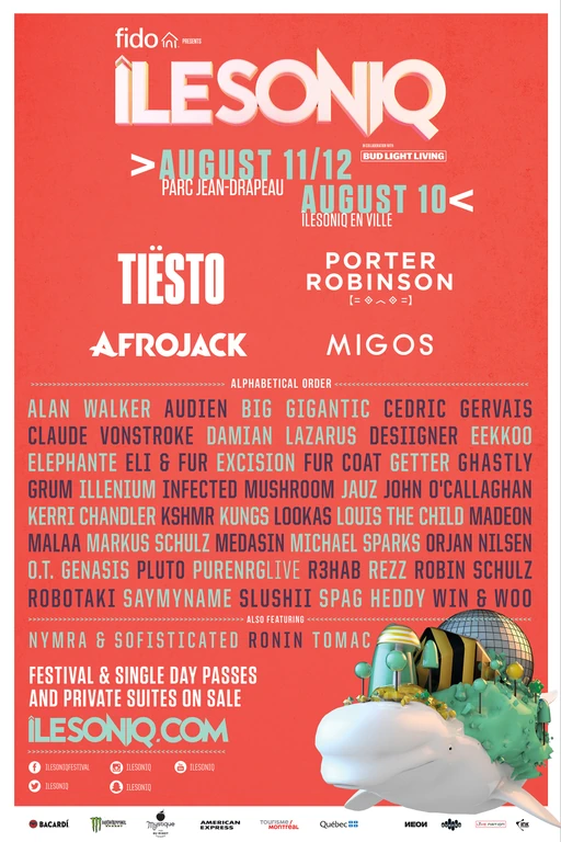 îlesoniq 2017 festival poster