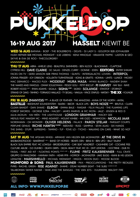 Pukkelpop 2017