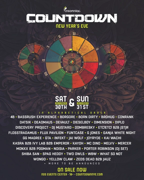 Countdown NYE 2017