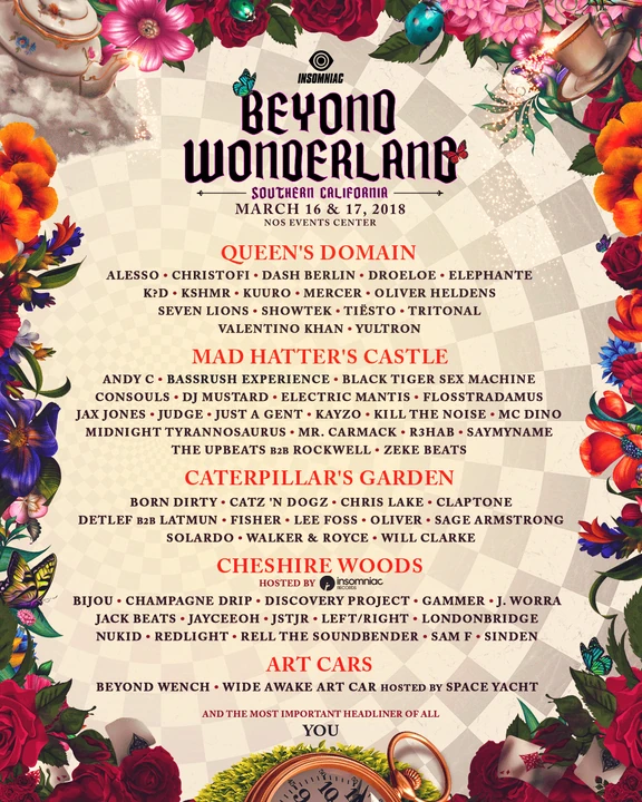 Beyond Wonderland SoCal 2018