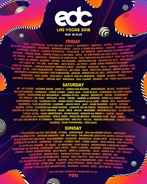 EDC Las Vegas 2018