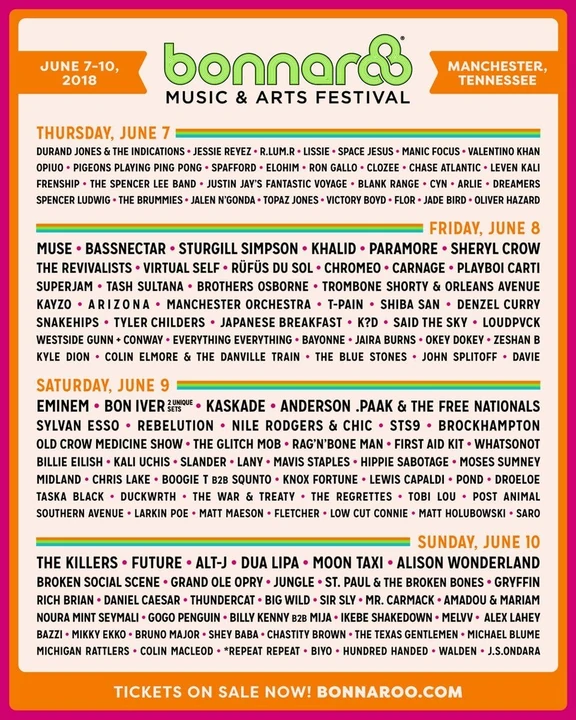 Bonnaroo 2018
