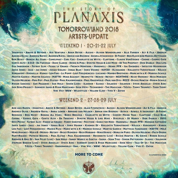 Tomorrowland 2018 W1