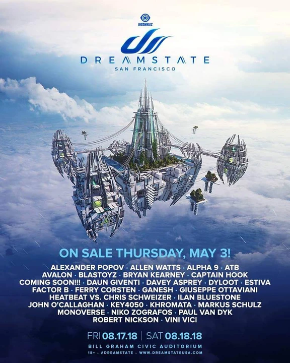 Dreamstate San Francisco 2018