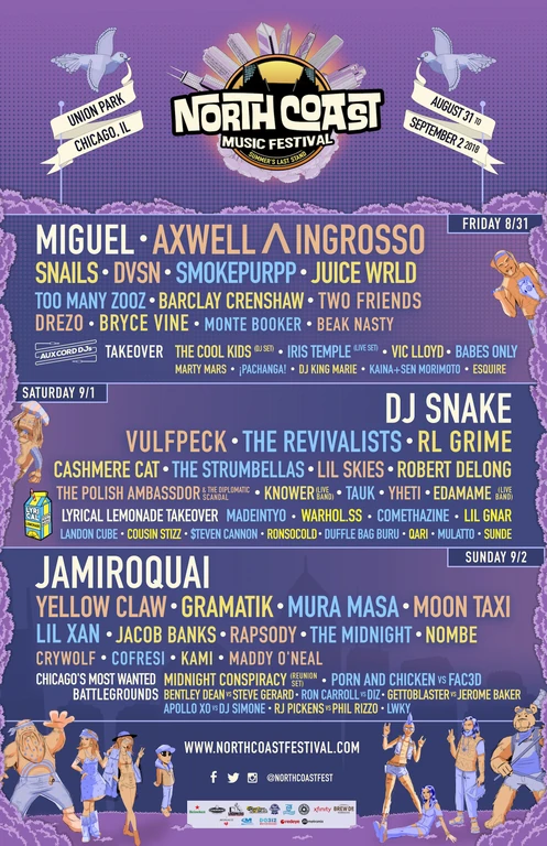 North Coast Music Festival 2018