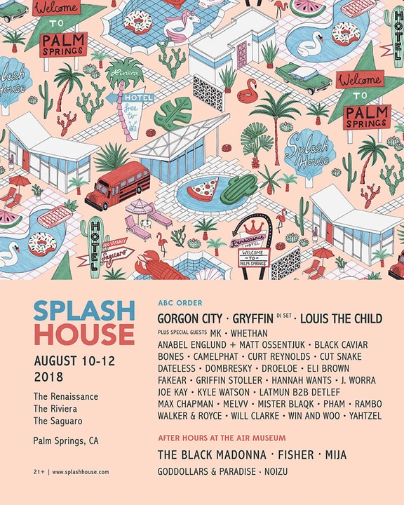 Splash House 2018 August