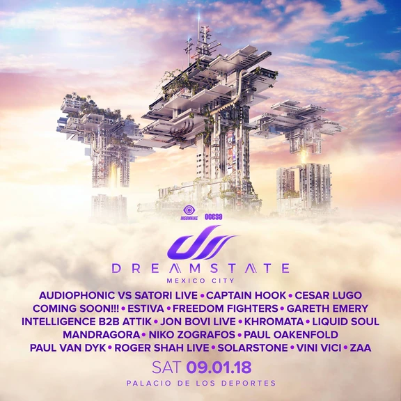Dreamstate Mexico 2018