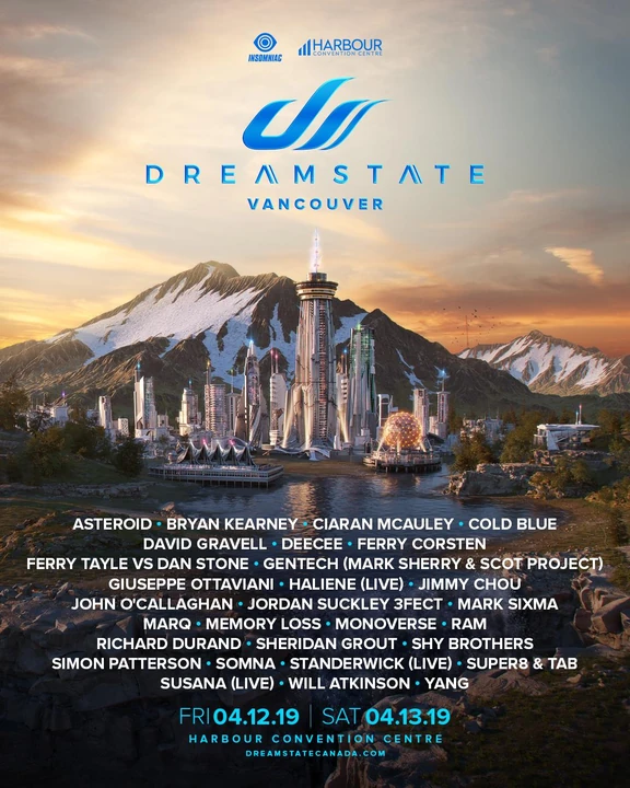 Dreamstate Vancouver 2019