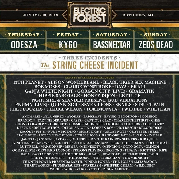 Electric Forest 2019