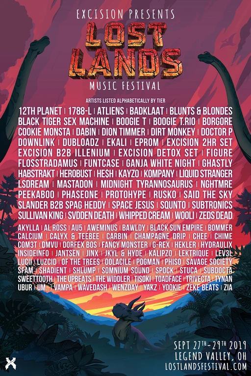 Lost Lands 2019 festival poster