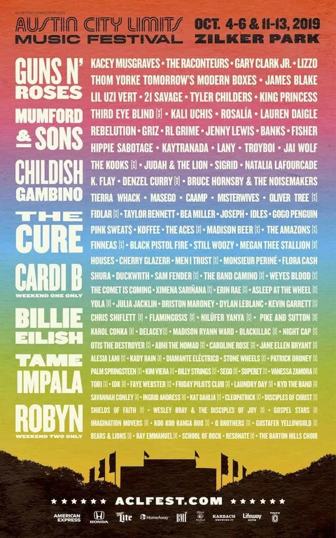 Austin City Limits 2019 W1