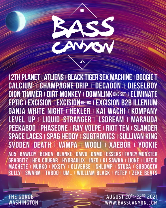 Bass Canyon 2021