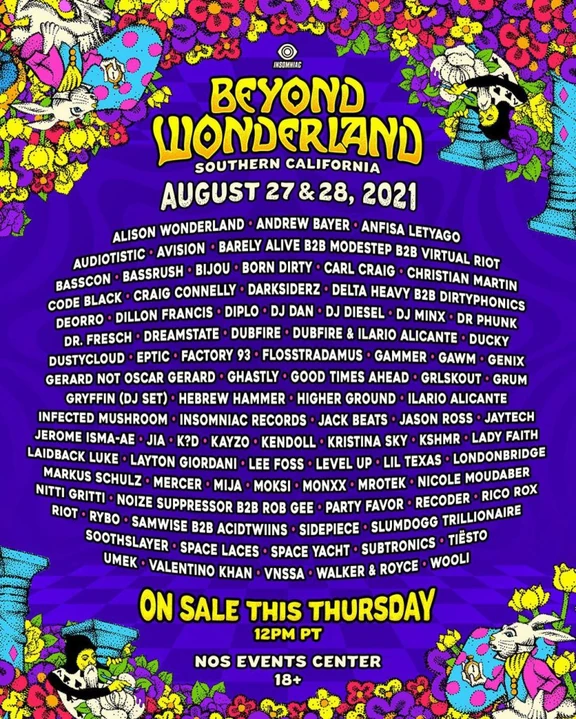 Beyond Wonderland SoCal 2021