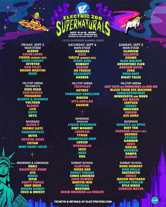 Electric Zoo 2021