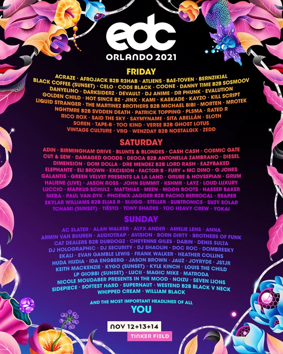 EDC Orlando 2021