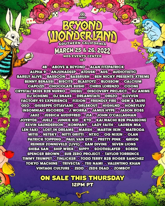 Beyond Wonderland SoCal 2022