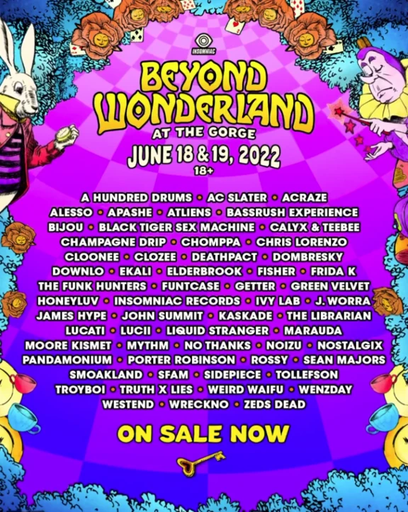 Beyond Wonderland at the Gorge 2022