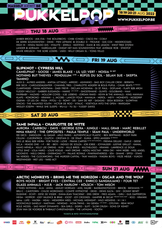 Pukkelpop 2022