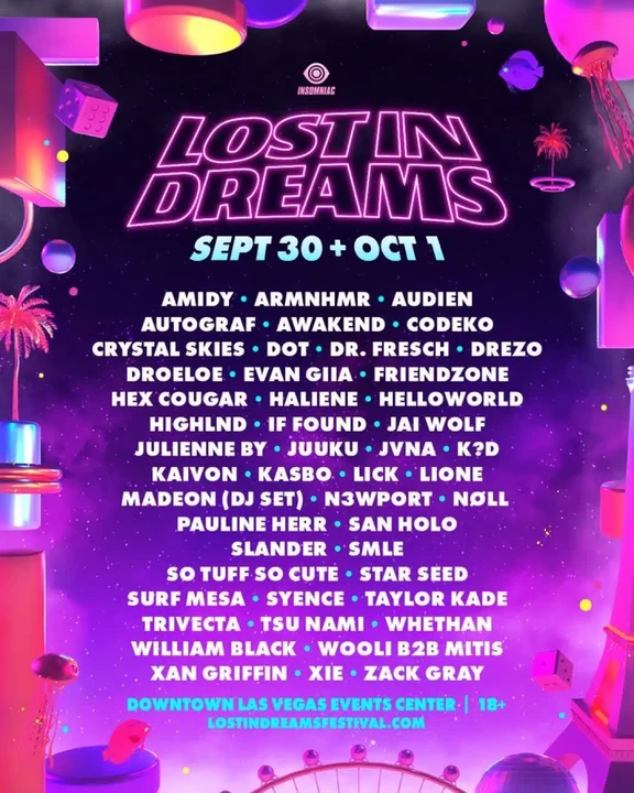 Lost in Dreams Las Vegas 2022