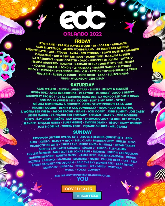 EDC Orlando 2022