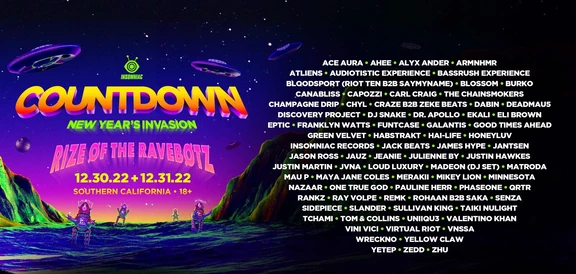 Countdown NYE 2022