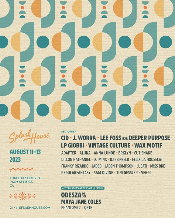 Splash House 2023 W1